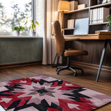 Bohemian Firelight Tapestry Rug | Nature - Inspired Rug by districtoasis