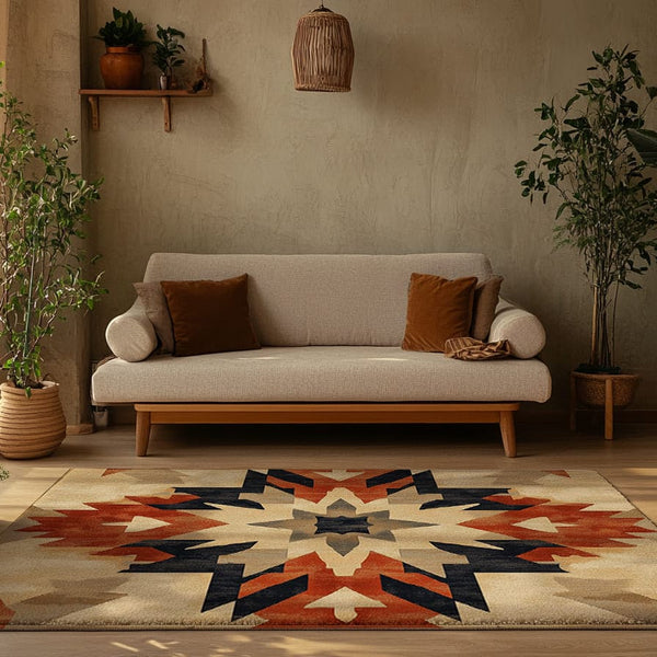 Bohemian Firelight Tapestry Rug