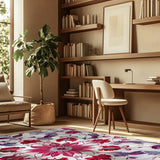 Botanical Elegance Rug | Nature - Inspired Rug by districtoasis