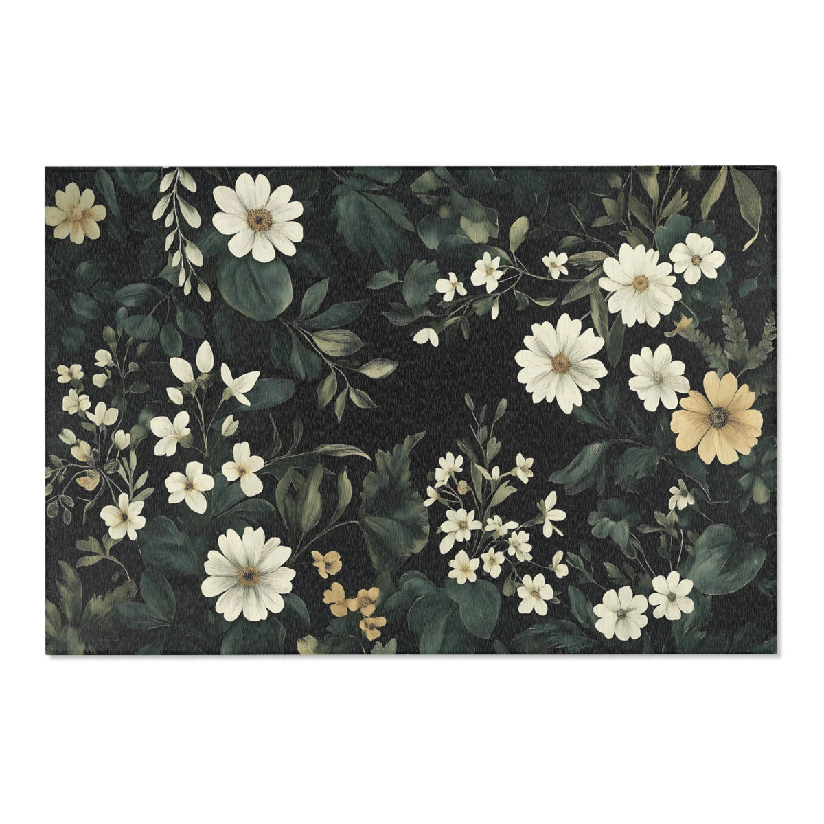 Botanical Elegance Rug - Nature - Inspired Timeless Beauty | Nature - Inspired Rug by districtoasis