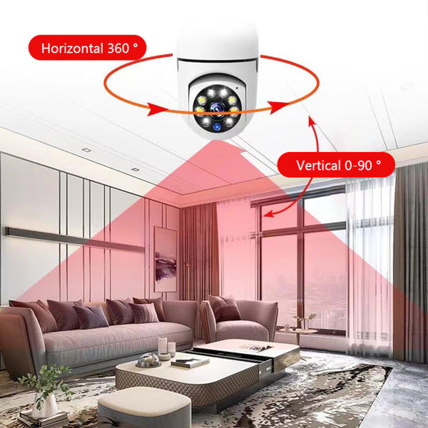 NightGuard™ 360° SmartView Bulb Camera - districtoasis -