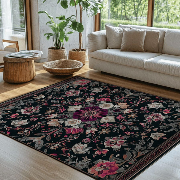 Midnight Bloom Rug