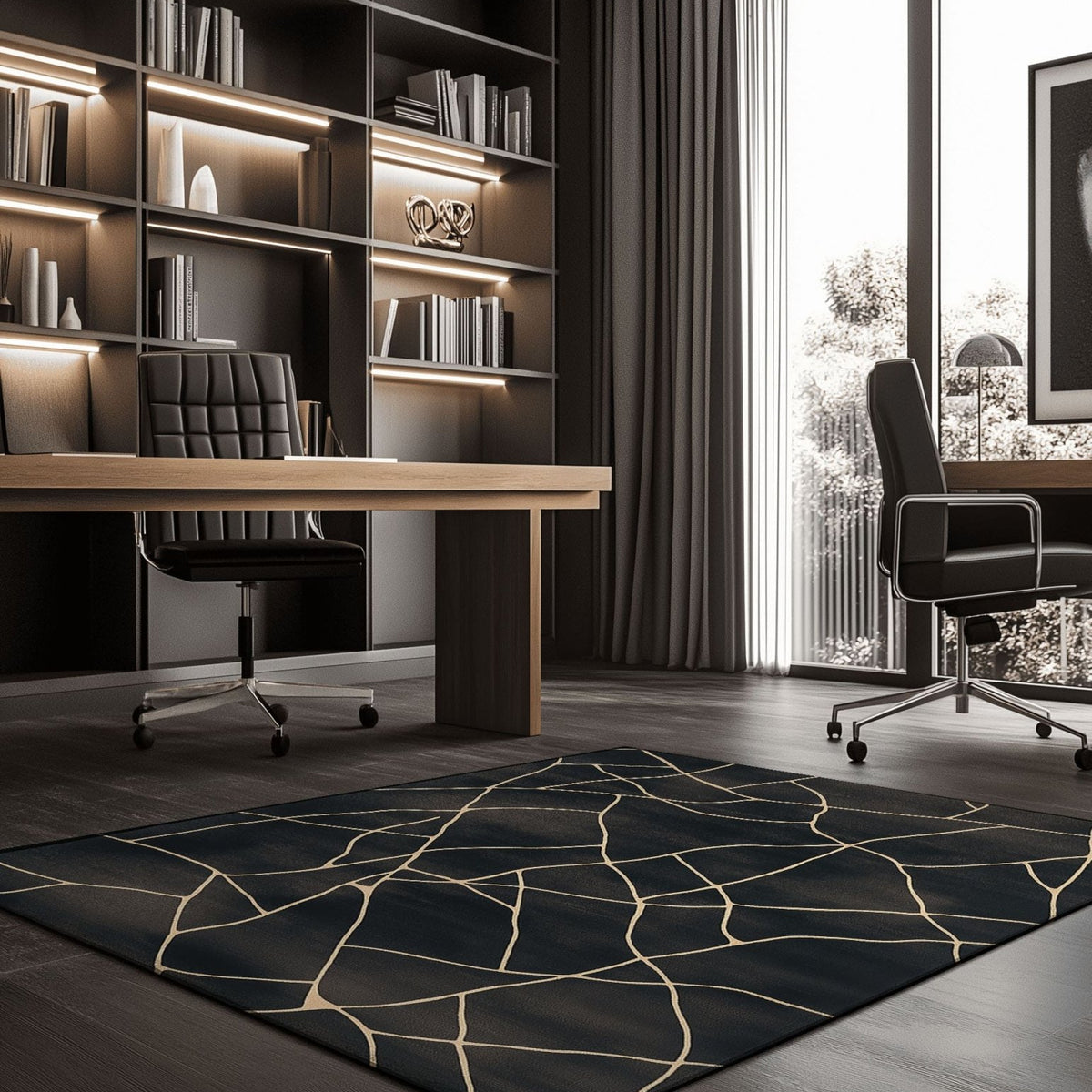 Earthbound Balance Rug | Nature - Inspired Rug by districtoasis