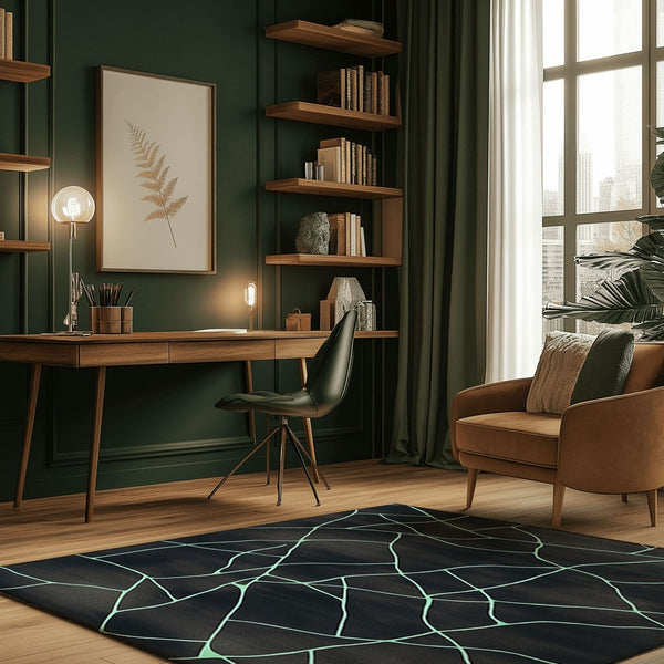 Earthbound Balance Rug | Nature - Inspired Rug by districtoasis