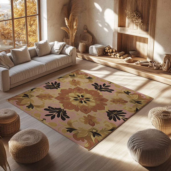 Earthy Classic – Nature-Inspired Area Rug