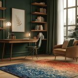 Eclipse of the Elements Rug | Nature - Inspired Rug by districtoasis