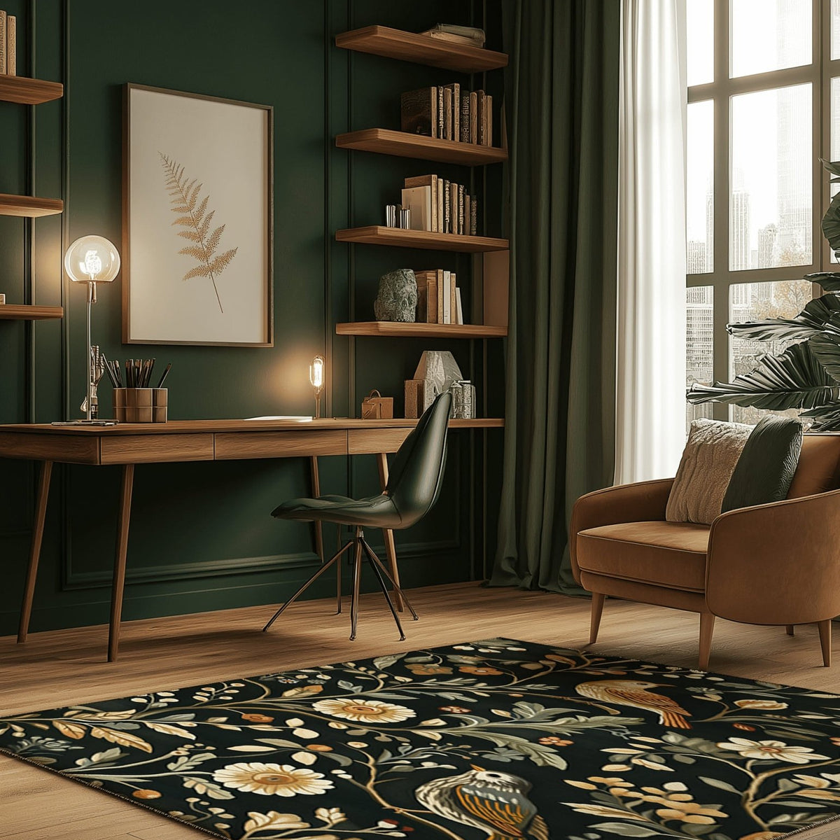 Eden Harmony Rug | Nature - Inspired Rug by districtoasis