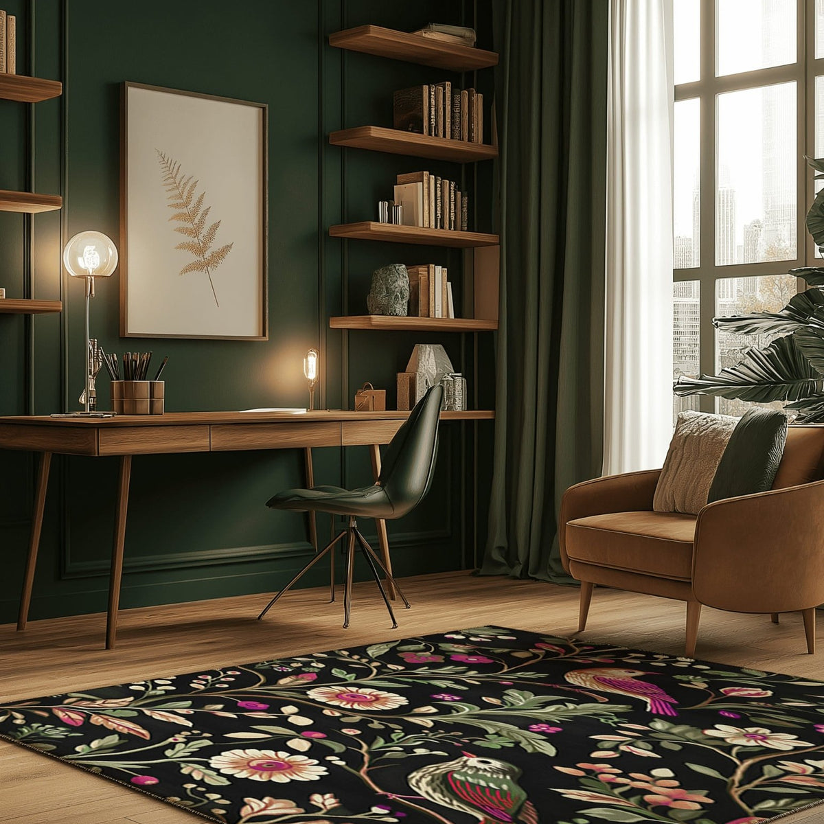 Eden Harmony Rug | Nature - Inspired Rug by districtoasis