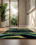 Emerald Current Rug | Nature - Inspired Rug by districtoasis