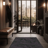 Ethereal Leafwork Rug | Nature - Inspired Rug by districtoasis