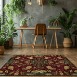 Exotic Canopy Rug | Nature - Inspired Rug by districtoasis