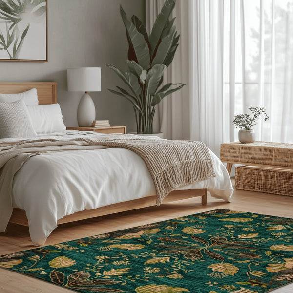 Exotic Canopy Rug | Nature - Inspired Rug by districtoasis