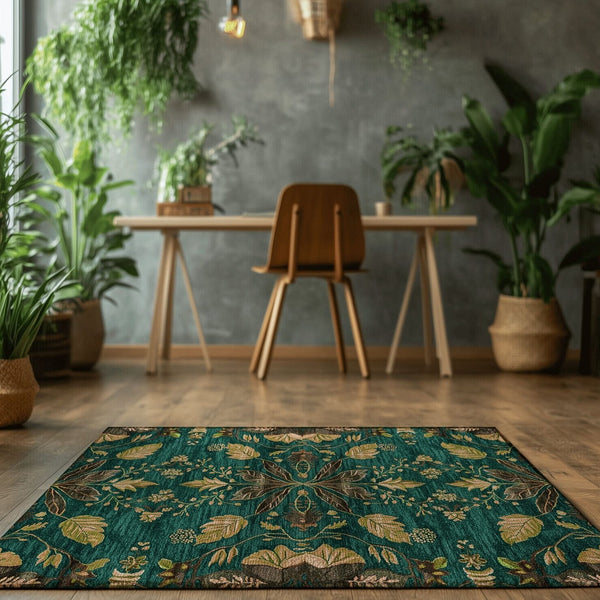 Exotic Canopy Rug | Nature - Inspired Rug by districtoasis