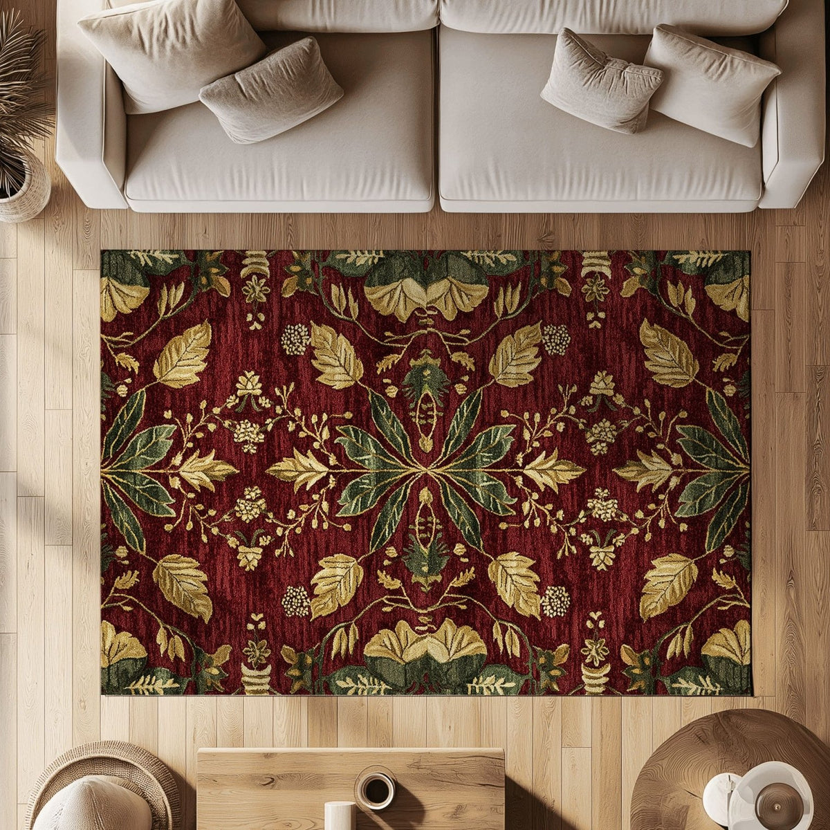 Exotic Canopy Rug | Nature - Inspired Rug by districtoasis