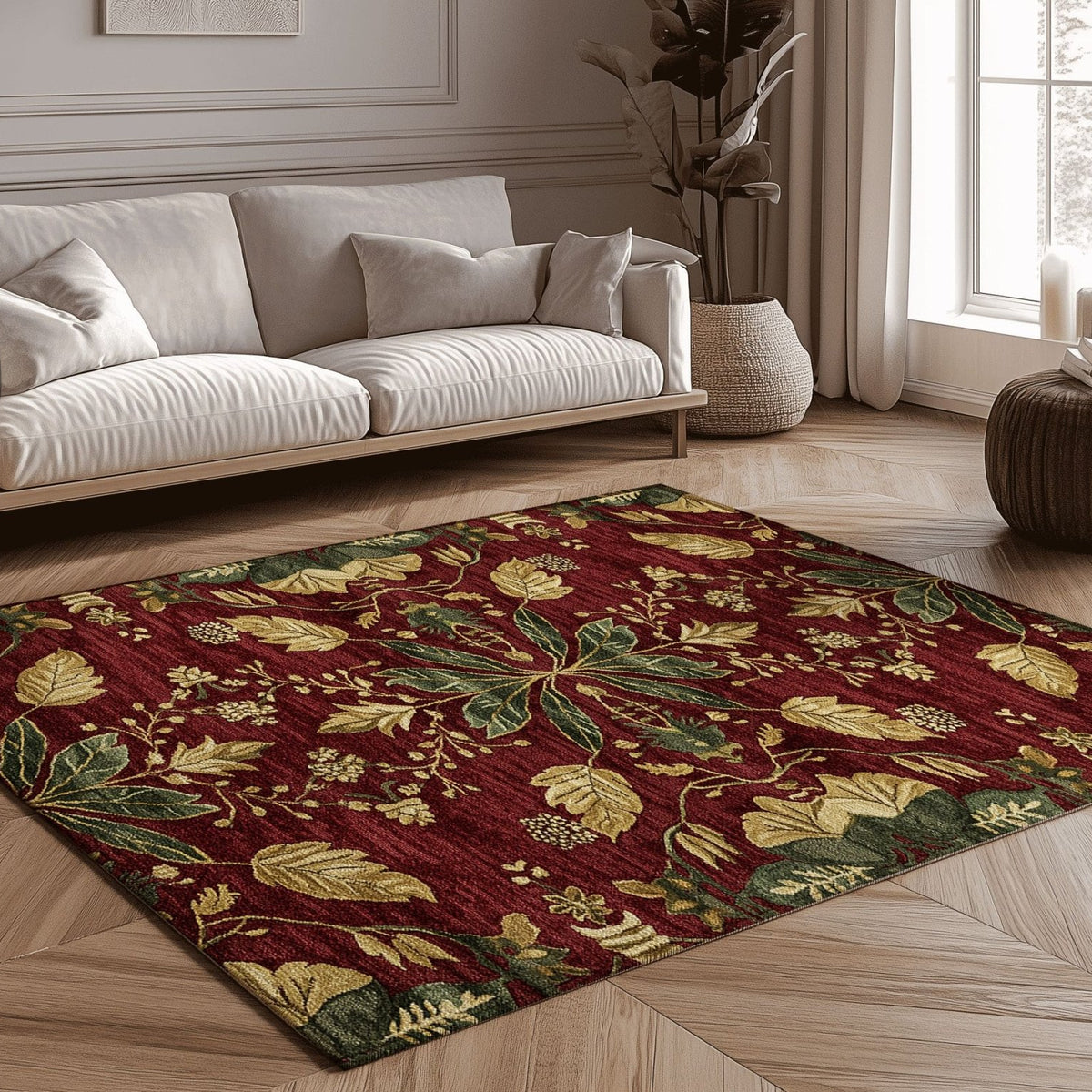 Exotic Canopy Rug | Nature - Inspired Rug by districtoasis