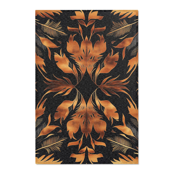 Golden Feather Radiance Rug