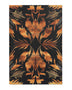 Golden Feather Radiance Rug | Nature - Inspired Rug by districtoasis