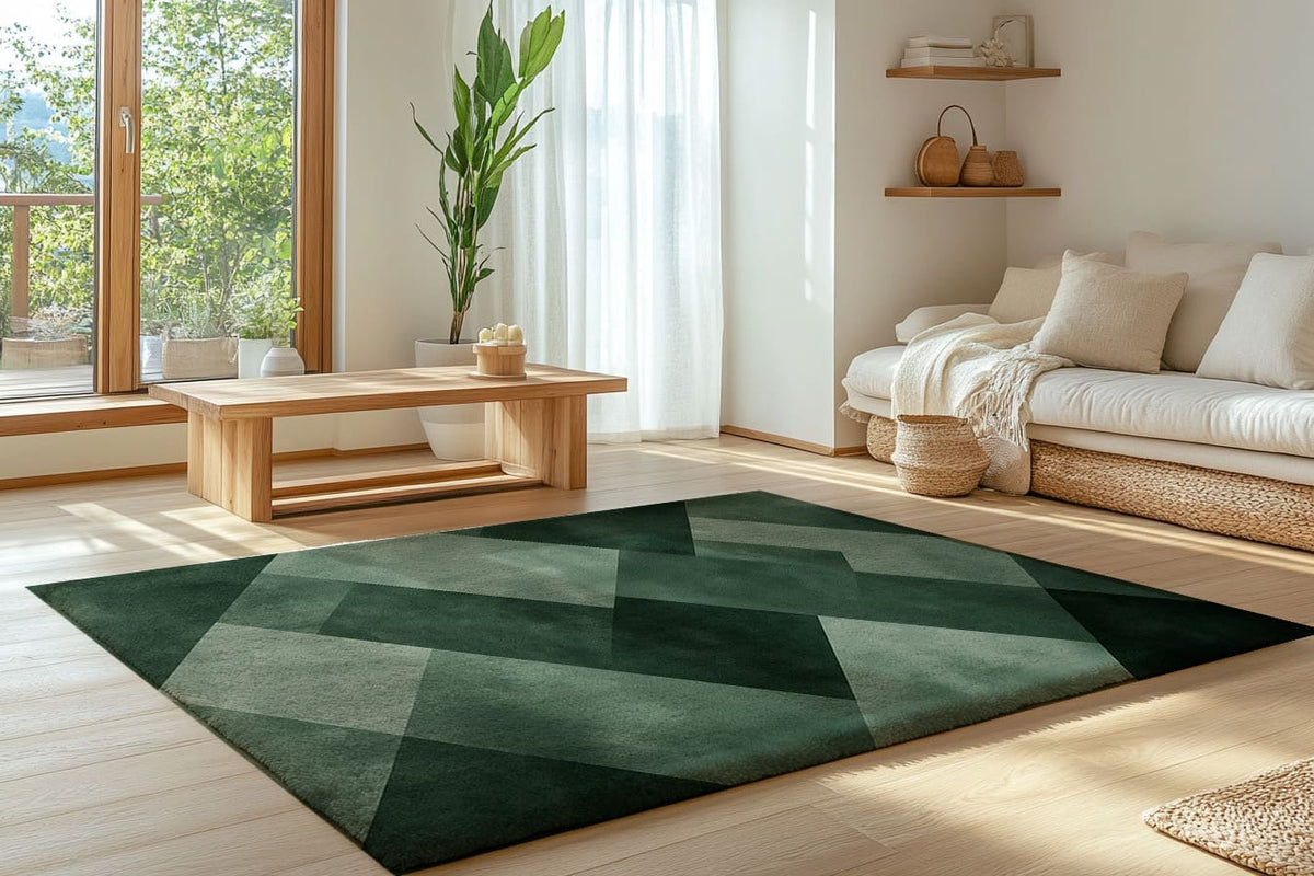 Modern Geometric Rug - Stylish Home Decor