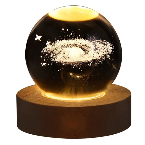 GlowSphere™ Crystal Ball Lamp - districtoasis - Nebula