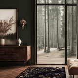 Lankan Shadowed Meadow Rug | Nature - Inspired Rug by districtoasis