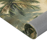 Maldivian Palm Oasis Rug | Nature - Inspired Rug by districtoasis