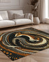 Meadow Whisper Rug - Nature - Inspired Dot Art Elegance | Nature - Inspired Rug by districtoasis