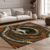 Mystic Glider Rug - Fauna - Inspired Elegance for Modern Homes | Nature - Inspired Rug by districtoasis