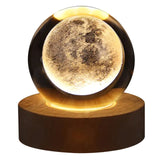 GlowSphere™ Crystal Ball Lamp - districtoasis - Moon