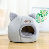 PurrNest™ Cozy Haven Cat Bed - districtoasis - Light Grey / M 33X33X35cm