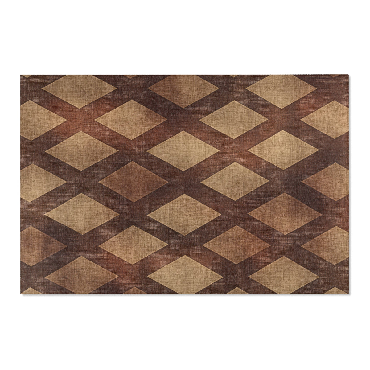 Nature’s Woven Lattice Rug | Nature - Inspired Rug by districtoasis