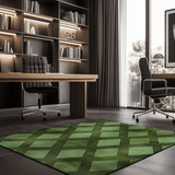 Nature’s Woven Lattice Rug | Nature - Inspired Rug by districtoasis