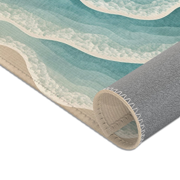 Ocean Embrace Rug | Nature - Inspired Rug by districtoasis