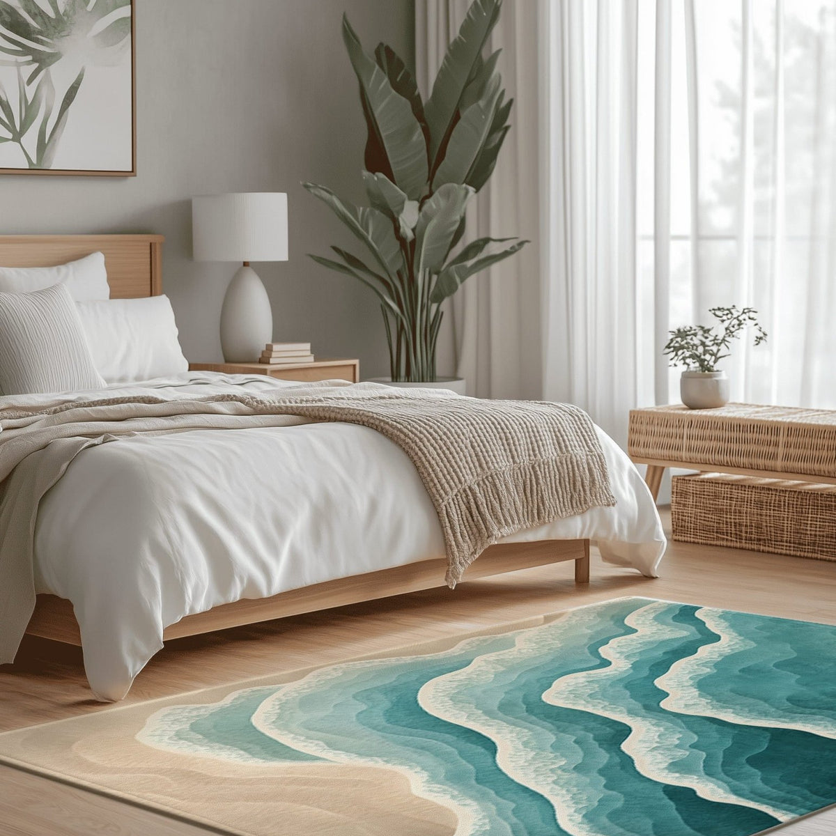 Ocean Embrace Rug | Nature - Inspired Rug by districtoasis