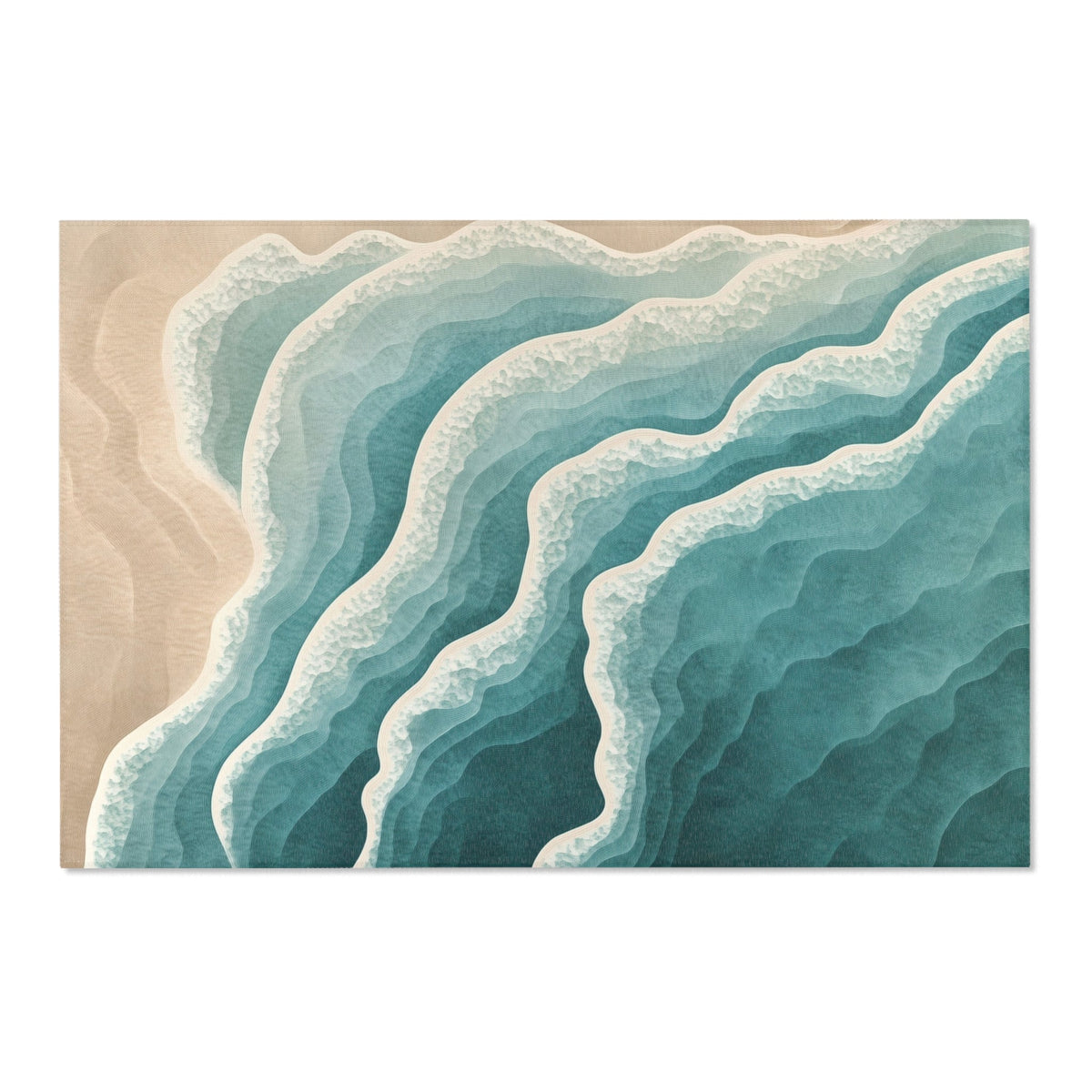 Ocean Embrace Rug | Nature - Inspired Rug by districtoasis