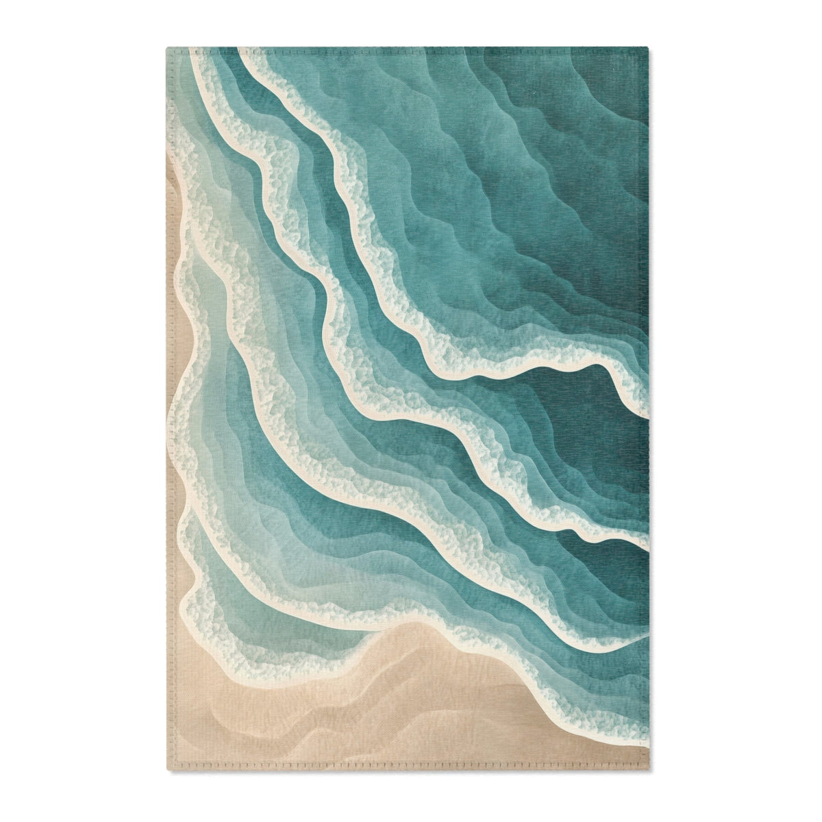 Ocean Embrace Rug | Nature - Inspired Rug by districtoasis