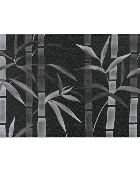 Oriental Bamboo Rug | Nature - Inspired Rug by districtoasis