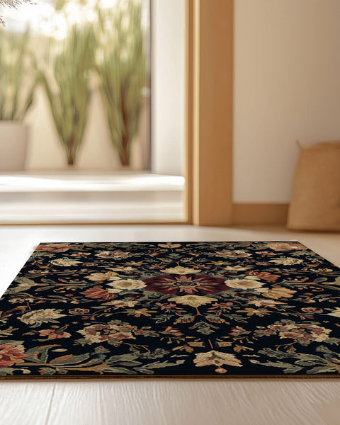 Midnight Bloom Rug