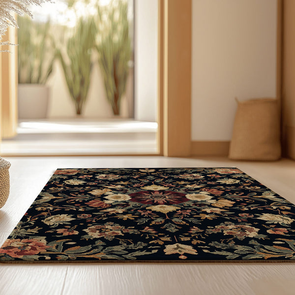 Midnight Bloom Rug