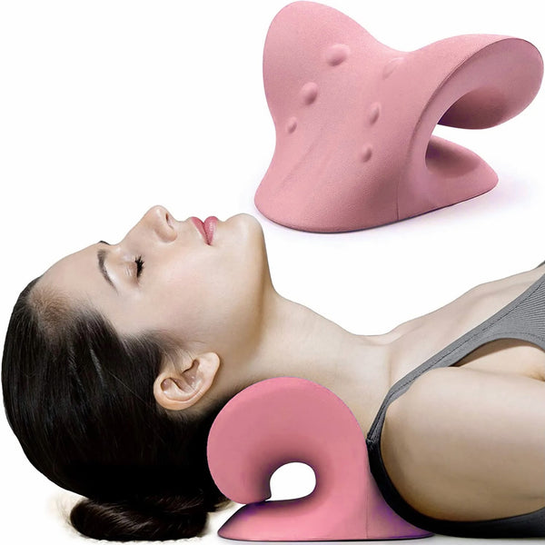 NeckWave™ Stretcher - districtoasis - Pink