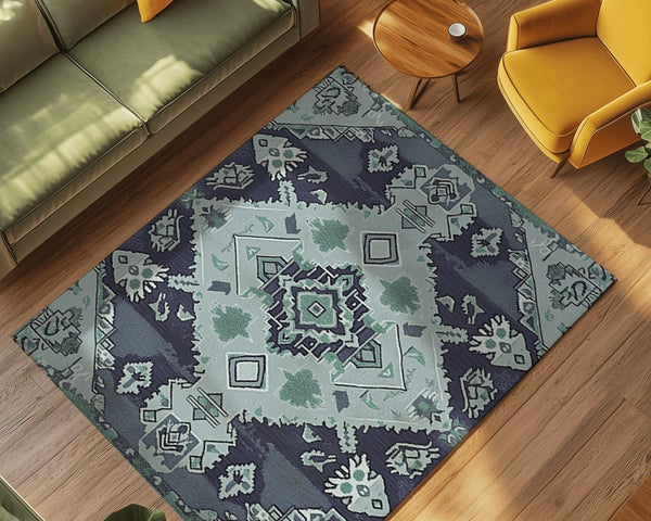 Serenity Meadow Rug | Nature - Inspired Rug by districtoasis