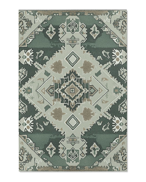 Serenity Meadow Rug | Nature - Inspired Rug by districtoasis