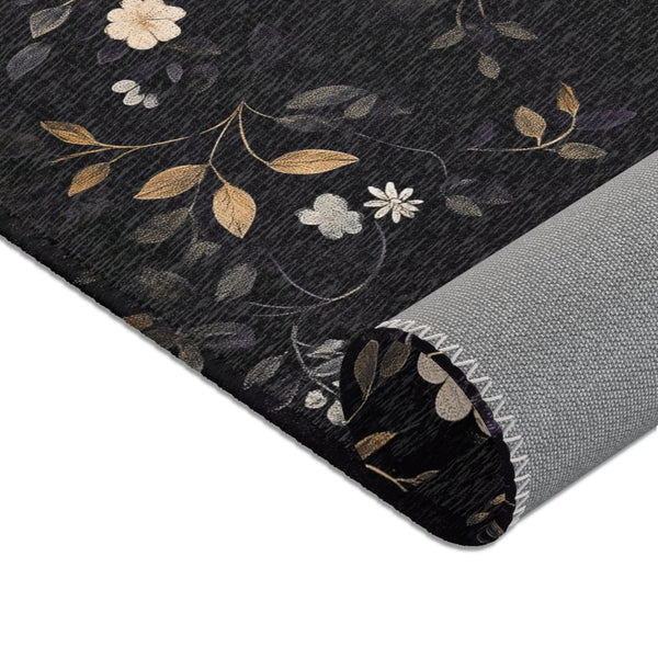 Shadowed Meadow Rug - Mystical Nature - Inspired Elegance | Nature - Inspired Rug by districtoasis