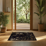 Shadowed Meadow Rug - Mystical Nature - Inspired Elegance | Nature - Inspired Rug by districtoasis