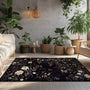 Shadowed Meadow Rug - Mystical Nature-Inspired Elegance