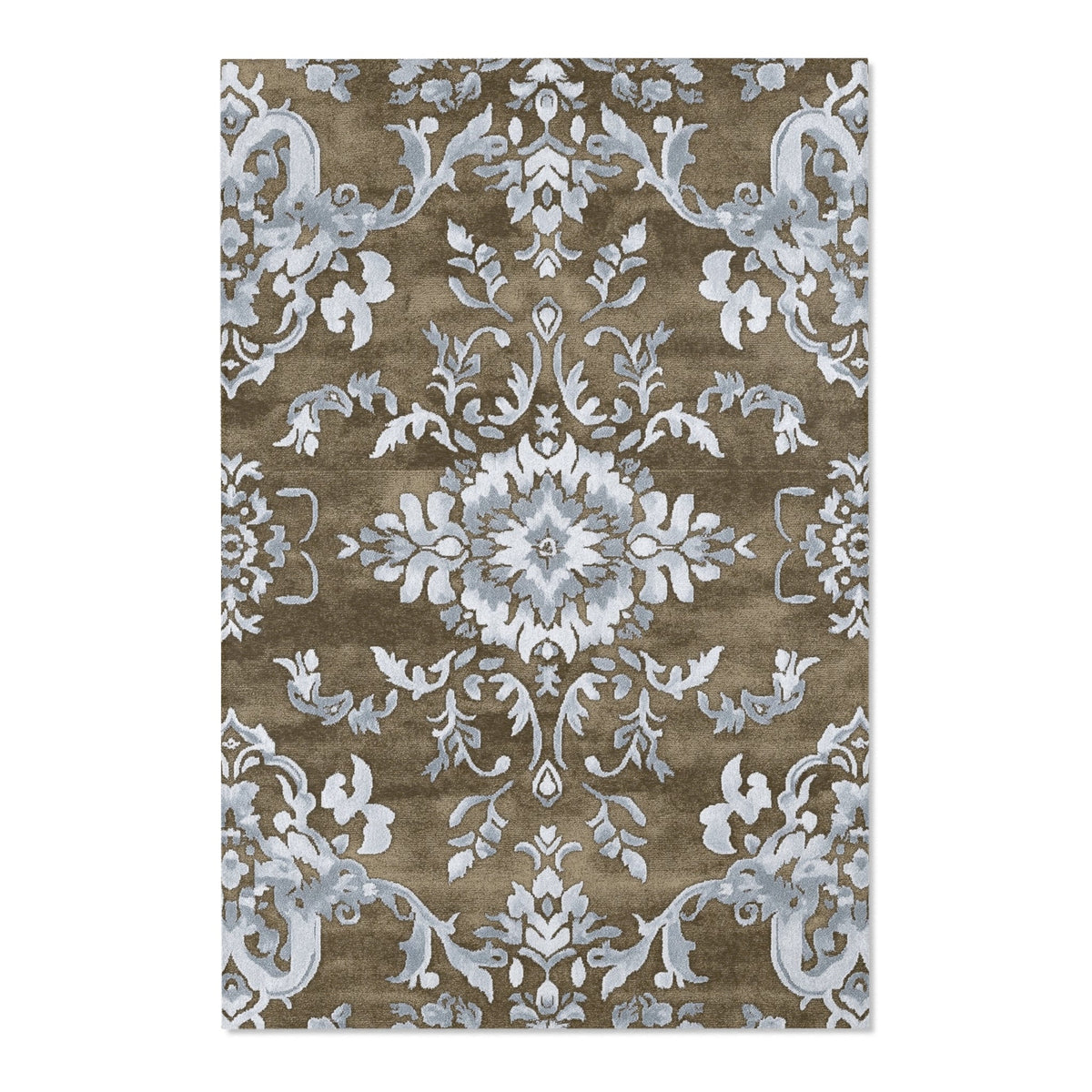 Shrubland Vines Rug | Nature - Inspired Rug by districtoasis