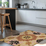 Soft Pastel Earth Rug | Nature - Inspired Rug by districtoasis