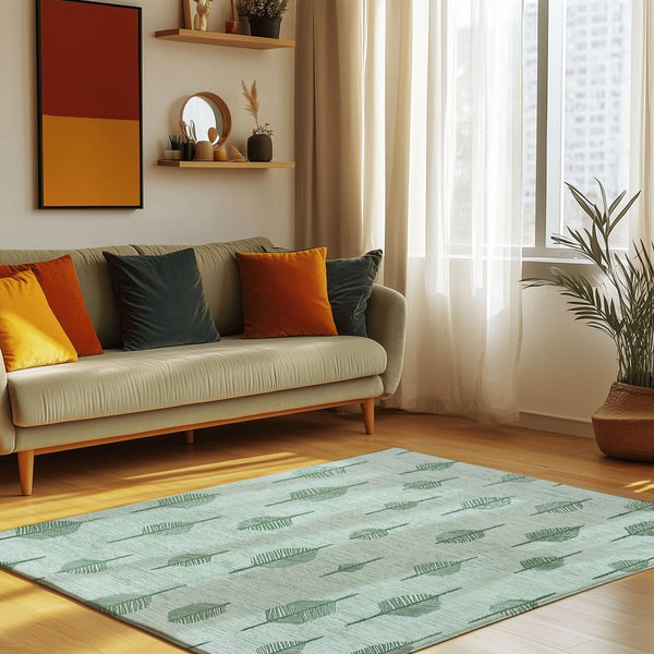 Soft Reed Flow Rug | Nature - Inspired Rug by districtoasis