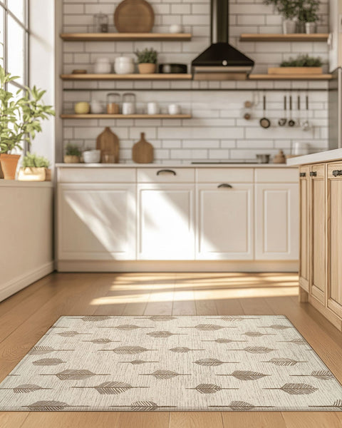 Soft Reed Flow Rug | Nature - Inspired Rug by districtoasis