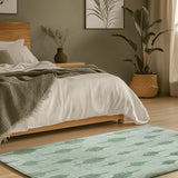 Soft Reed Flow Rug | Nature - Inspired Rug by districtoasis