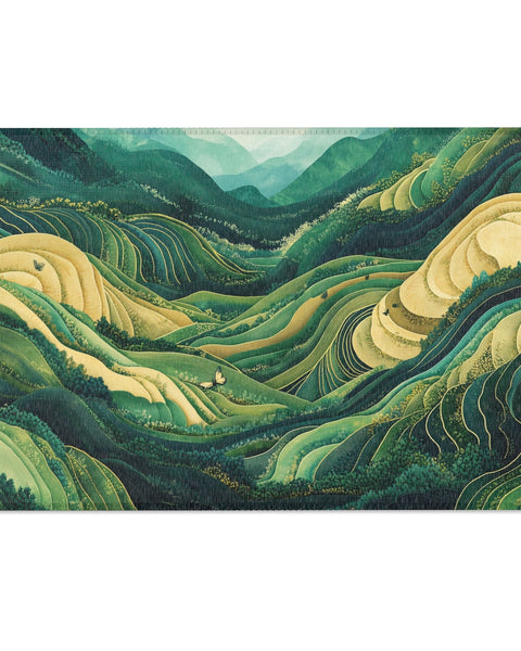 Rice Terraces Rug